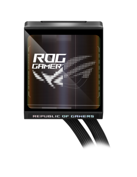 ASUS ROG Strix LC IV 360 ARGB LCD Procesador Kit de refrigeración líquida 12 cm Negro
