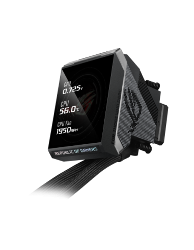 ASUS ROG Strix LC IV 360 ARGB LCD Procesador Kit de refrigeración líquida 12 cm Negro