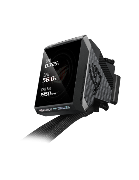 ASUS ROG Strix LC IV 360 ARGB LCD Procesador Kit de refrigeración líquida 12 cm Negro