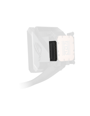ASUS ROG Strix LC IV 360 ARGB LCD Procesador Kit de refrigeración líquida 12 cm Negro