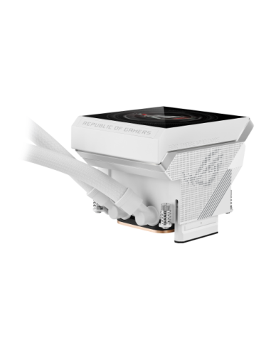ASUS ROG Strix LC IV 360 ARGB LCD White Edition Procesador Kit de refrigeración líquida 12 cm Blanco