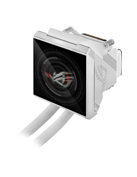 ASUS ROG Strix LC IV 360 ARGB LCD White Edition Procesador Kit de refrigeración líquida 12 cm Blanco