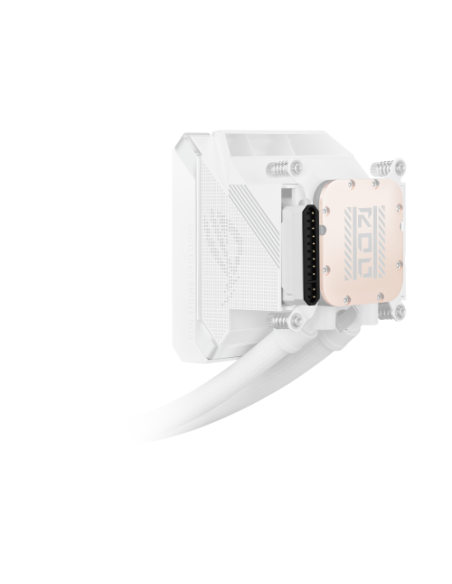 ASUS ROG Strix LC IV 360 ARGB LCD White Edition Procesador Kit de refrigeración líquida 12 cm Blanco
