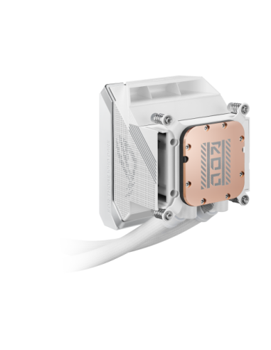 ASUS ROG Strix LC IV 360 ARGB LCD White Edition Procesador Kit de refrigeración líquida 12 cm Blanco