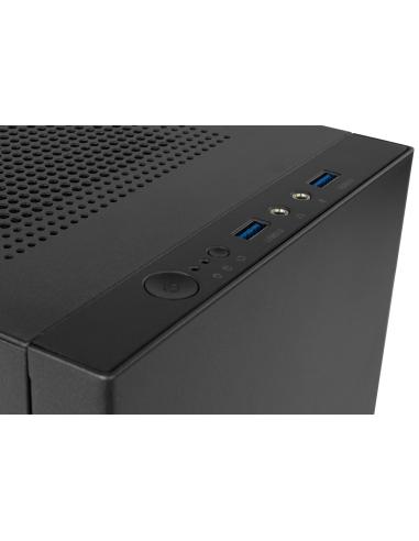 CAJA MICRO-ATX SEMITORRE NOX VAULT NEGRA USB3