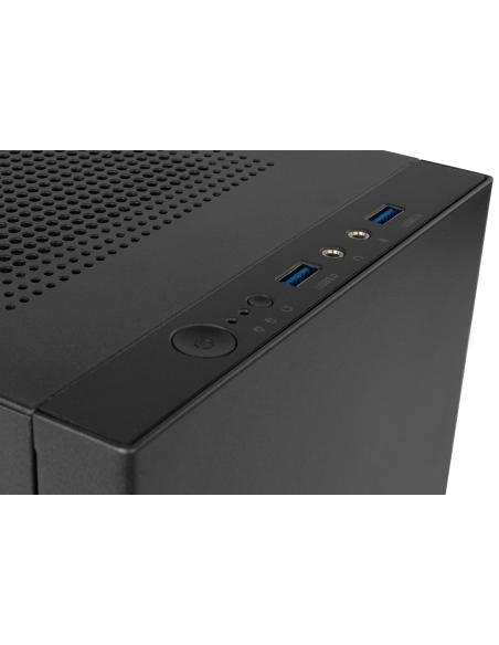 CAJA MICRO-ATX SEMITORRE NOX VAULT NEGRA USB3