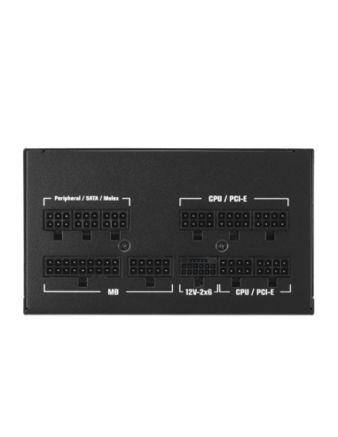 ASUS TUF Gaming 1000W Gold EVO unidad de fuente de alimentación 20+4 pin ATX ATX Negro