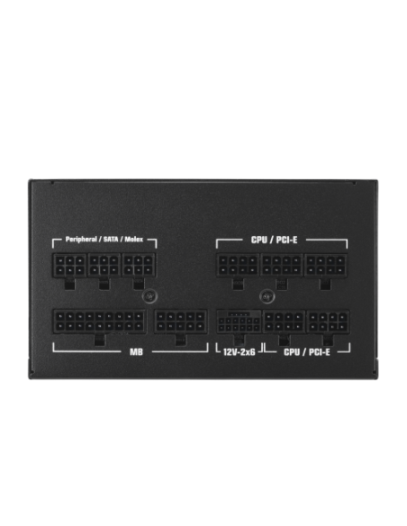 ASUS TUF Gaming 1000W Gold EVO unidad de fuente de alimentación 20+4 pin ATX ATX Negro