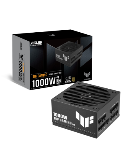 ASUS TUF Gaming 1000W Gold EVO unidad de fuente de alimentación 20+4 pin ATX ATX Negro
