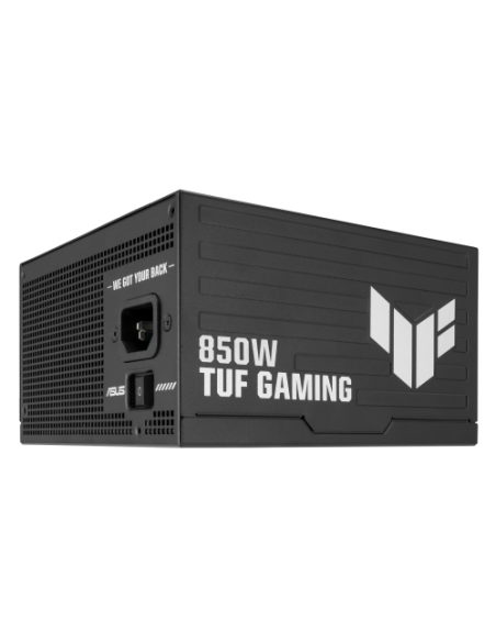 ASUS TUF Gaming 850W Platinum unidad de fuente de alimentación 20+4 pin ATX ATX Negro