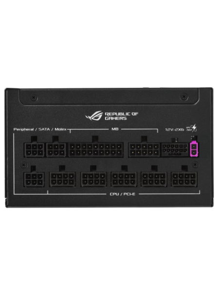 ASUS ROG -STRIX-850P-GAMING-E unidad de fuente de alimentación 850 W 20+4 pin ATX ATX Negro