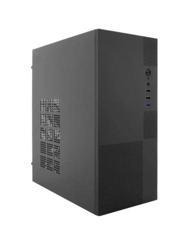 CAJA MICRO-ATX SEMITORRE COOLBOX M440(FUENTE BASIC500GR) 2USB3 1USB2