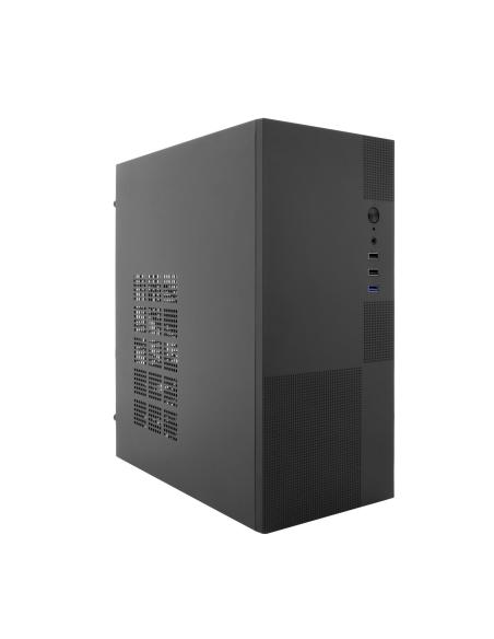CAJA MICRO-ATX SEMITORRE COOLBOX M440(FUENTE BASIC500GR) 2USB3 1USB2