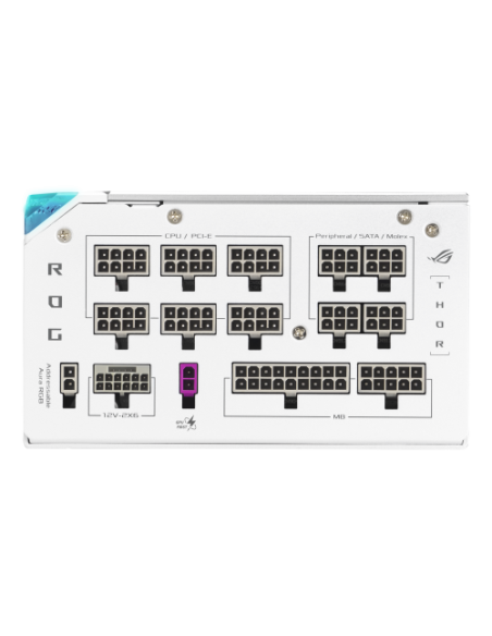 ASUS ROG -THOR-1200P3-WHITE-GAMING-E unidad de fuente de alimentación 1200 W 24-pin ATX ATX Blanco