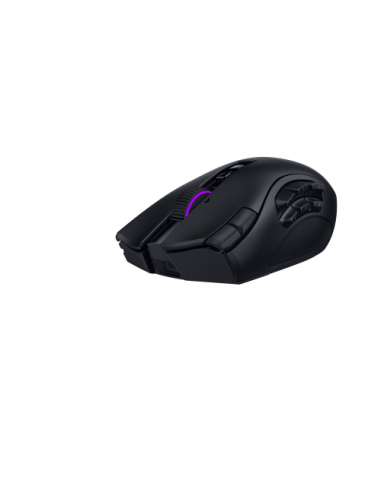 Razer Naga V3 Pro ratón Juego Mano derecha RF Wireless + Bluetooth + USB Type-C Óptico 50000 DPI