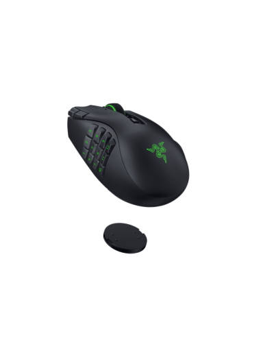 Razer Naga V3 Pro ratón Juego Mano derecha RF Wireless + Bluetooth + USB Type-C Óptico 50000 DPI