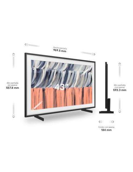 Samsung The Frame TV 43" LS03HE 4K SIN reflejos Vision AI Smart TV (2026)