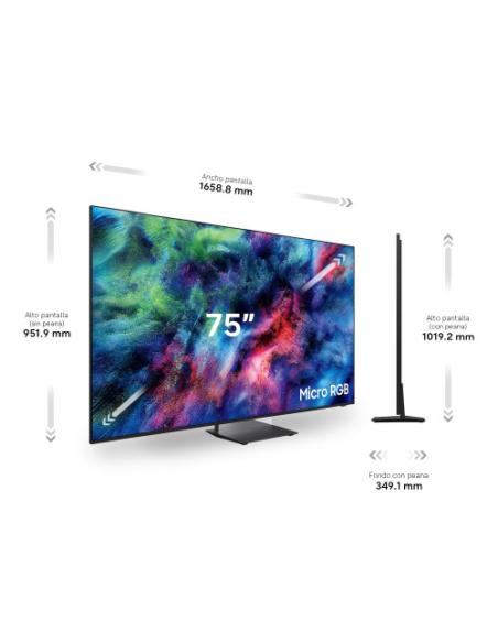 Samsung TV 75" Micro RGB R95H 4K Vision AI Smart TV (2026)