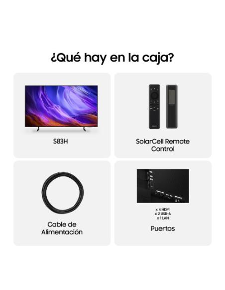 Samsung TV 77" OLED S83H 4K Vision AI Smart TV (2026)