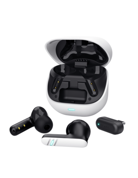 Trust GXT 409 Oxxie Auriculares True Wireless Stereo (TWS) Dentro de oído Juego Bluetooth Blanco