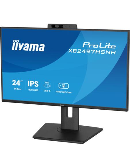 MONITOR IIYAMA XB2497HSN-B1, 23,8", PROLITE, PANEL IPS, PUERTO USB-C, RJ45 (LAN), SOPORTE ERGONOMICO
