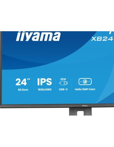 MONITOR IIYAMA XB2497HSN-B1, 23,8", PROLITE, PANEL IPS, PUERTO USB-C, RJ45 (LAN), SOPORTE ERGONOMICO