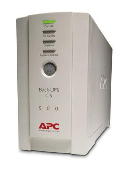 APC Back-UPS sistema de alimentación ininterrumpida (UPS) En espera (Fuera de línea) o Standby (Offline) 0,5 kVA 300 W 4 salidas
