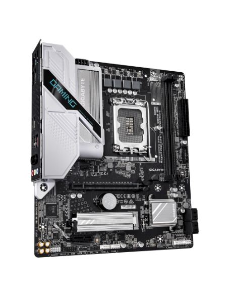 GIGABYTE H810M GAMING WIFI6 Placa base - Procesadores Intel Core Ultra (Serie 2), VRM de 4+1+2 fases, hasta 6400 MHz DDR5, 1xPCI