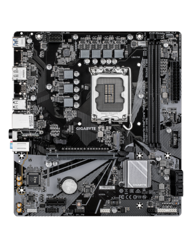 GIGABYTE H610M D3W WIFI6 Placa Base - Compatible con procesadores Intel Core de 14ª generación, VRM de 5+1+1 fases, hasta 5600MH