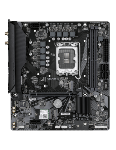 GIGABYTE H610M D3H WIFI DDR4 Placa Base – Compatible con procesadores Intel Core 14ª generación, VRM de 6+1+1 fases, hasta 3200  2
