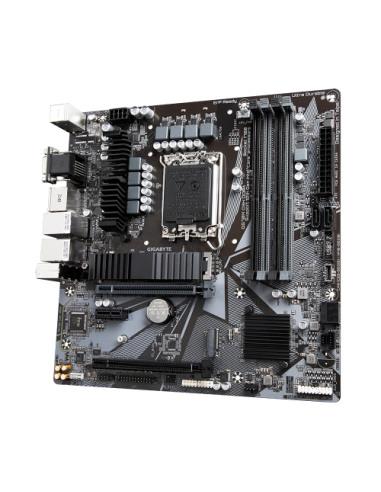 GIGABYTE Q670M D3H DDR4 Placa base - Compatible con procesadores Intel Core 14th CPUs, 6+1+1 Phases Hybrid Digital VRM, up to 53