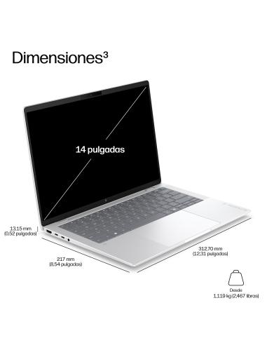 HP EliteBook X G2a 14 inch Notebook Next Gen AI PC Wolf Pro Security Edition Copilot+ PC AMD Ryzen AI 5 Portátil 35,6 cm (14") W