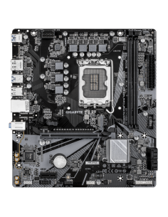 GIGABYTE B760M H V2 Placa Base - Compatible con procesadores Intel Core de 14ª generación, VRM digital de 5+1+1 fases, hasta 800 2