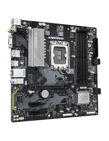 GIGABYTE B760M D3HP WIFI6 Placa base - Compatible con procesadores Intel Core 14ª generación, VRM digital de 4+1+1 fases, hasta 