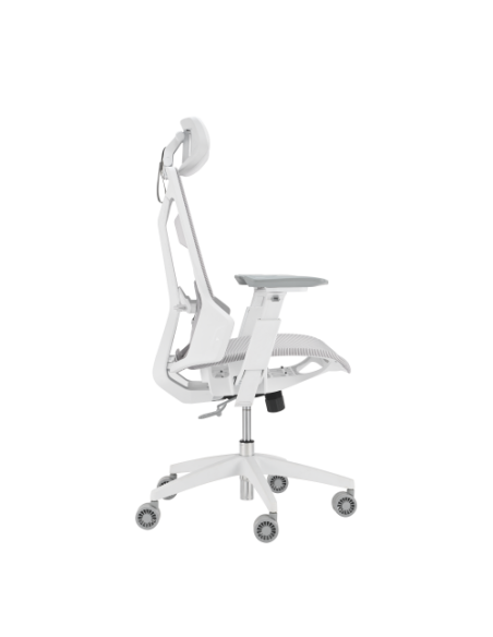 ASUS ROG Destrier Ergo Core White Silla para videojuegos de PC Asiento de malla Blanco