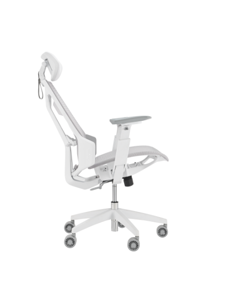 ASUS ROG Destrier Ergo Core White Silla para videojuegos de PC Asiento de malla Blanco