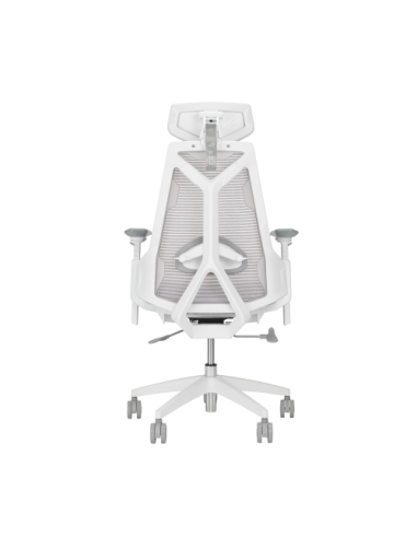 ASUS ROG Destrier Ergo Core White Silla para videojuegos de PC Asiento de malla Blanco