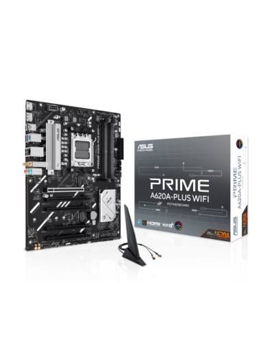 ASUS PRIME A620A-PLUS WIFI AMD A620A Zócalo AM5 ATX