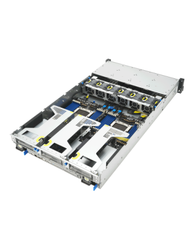 ASUS RS720A-E13-RS8G Socket SP5 Bastidor (2U) Negro, Plata