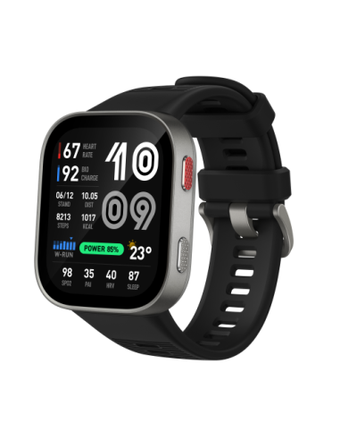 Amazfit Bip Max 5,26 cm (2.07") AMOLED Digital 432 x 514 Pixeles Pantalla táctil Negro Wifi GPS (satélite)