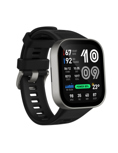 Amazfit Bip Max 5,26 cm (2.07") AMOLED Digital 432 x 514 Pixeles Pantalla táctil Negro Wifi GPS (satélite)