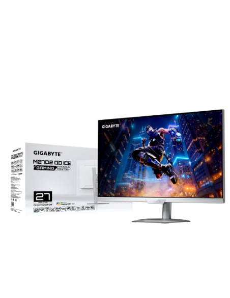 GIGABYTE M27Q2 QD ICE Monitor Gaming 27” QHD - 2560 x 1440, 200Hz, 1ms, 350 cd/m², FreeSync Premium, Display HDR400, HDMI 2.0, D