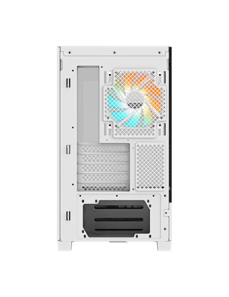 CAJA MICRO-ATX SEMITORRE GIGABYTE AORUS C201W ICE PANORAMICA GLASS USB 3.0 BLANCA