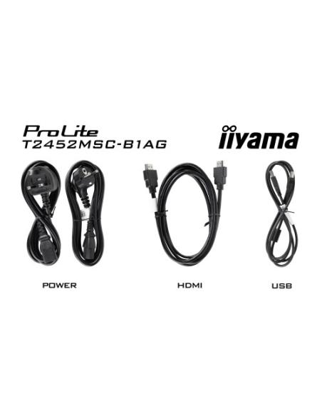 MONITOR IIYAMA PANTALLA PARA PC 60,5 CM (24") 1920 X 1080 PIXELES FULL HD LED PANEL IPS TACTIL