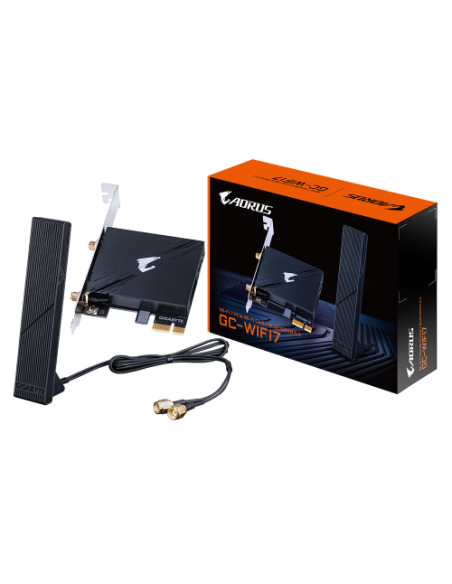 GIGABYTE GC-WIFI7 adaptador y tarjeta de red Interno WLAN / Bluetooth 5800 Mbit/s
