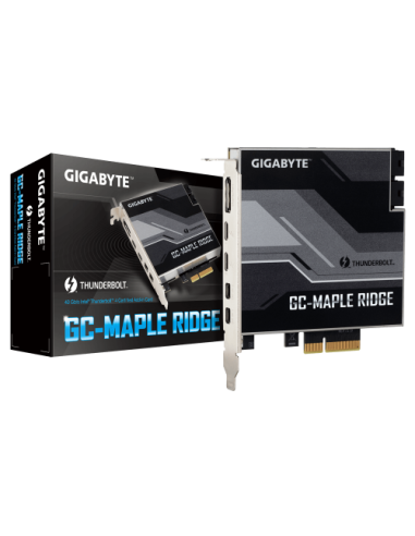 GIGABYTE GC-MAPLE RIDGE tarjeta y adaptador de interfaz Interno DisplayPort, Mini DisplayPort, Thunderbolt 4, USB 3.2 Gen 2 (3.1