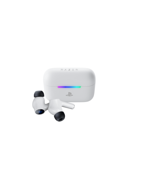 Razer Hammerhead V3 X HyperSpeed for PlayStation Auriculares Inalámbrico Dentro de oído Llamadas/Música Bluetooth Blanco
