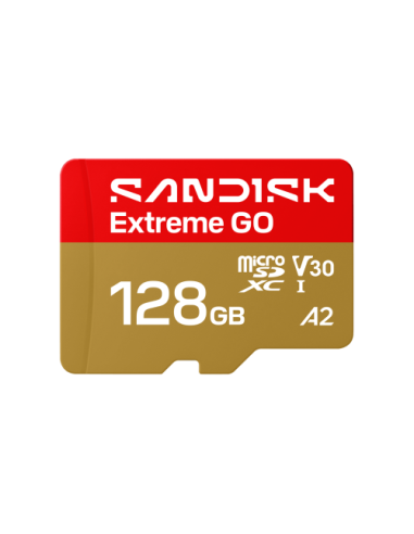 SANDISK EXTREME GO MICROSD UHS-I 128GB MICROSD 240MB/S(R) / 120MB/S(W)