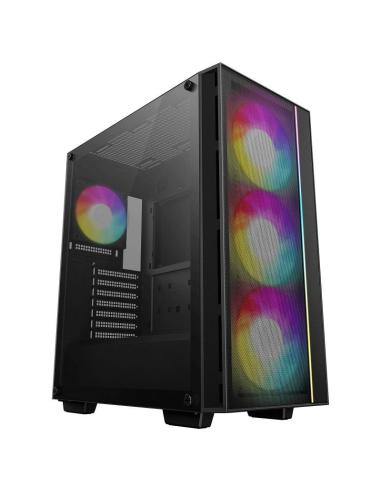 CAJA MICRO-ATX SEMITORRE DEEPCOOL MATREXX 55 3F RGB R-MATREXX55-BCAGA4-G-4