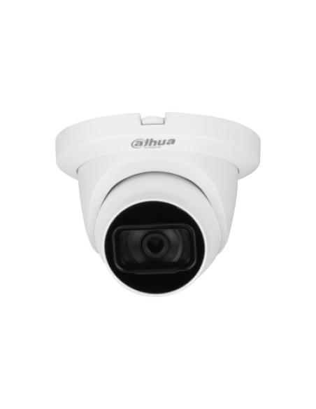 (DH-HAC-HDW1500TLMQP-A-POC-0280B-S2) DAHUA CAMARA HIBRIDA TURRET SERIE 1, 5MP, POC, INCLUYE MICROFONO, IP67, IR30M, 2.8MM